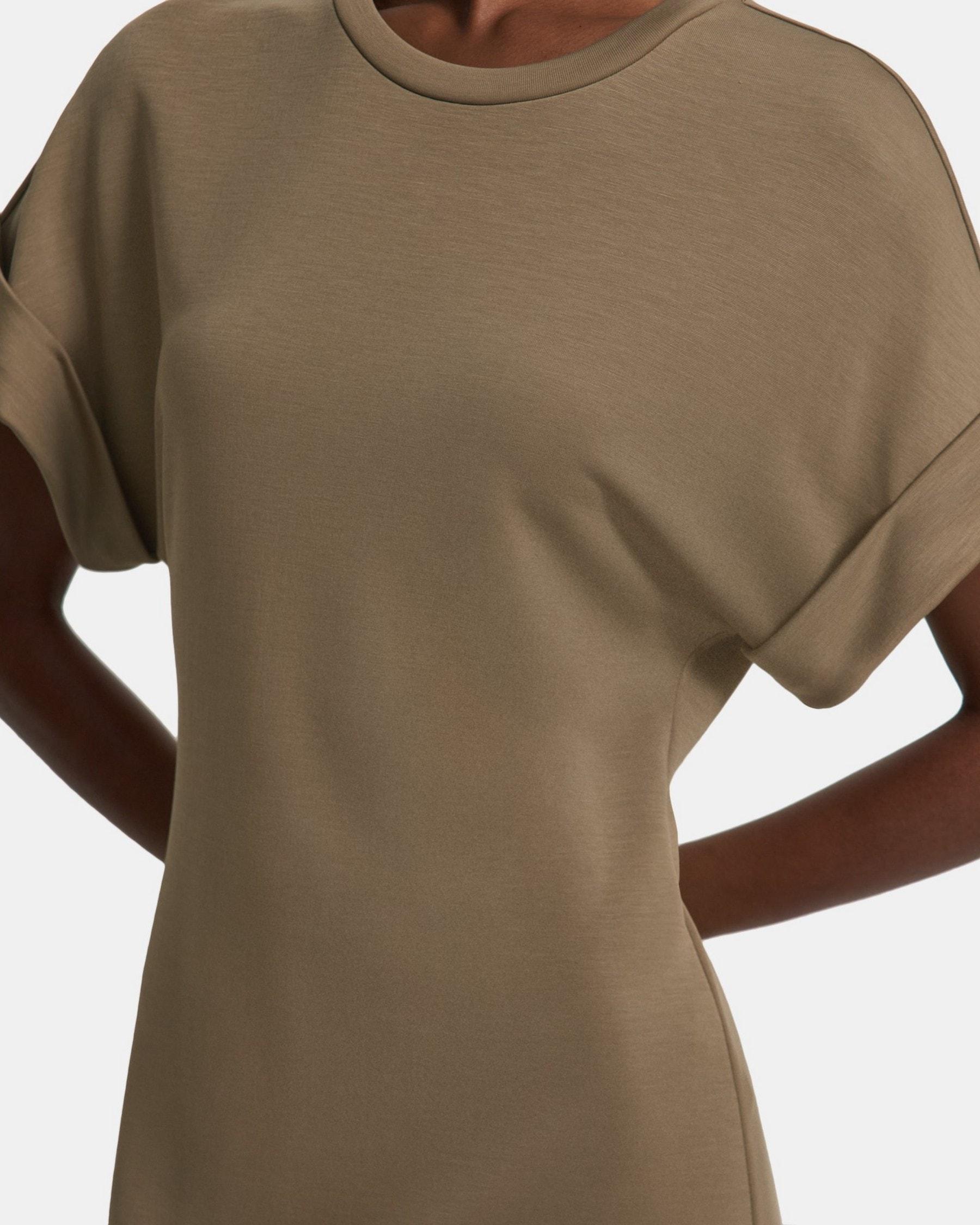 Dolman Sleeve Dress in Lyocell Jersey Product Image