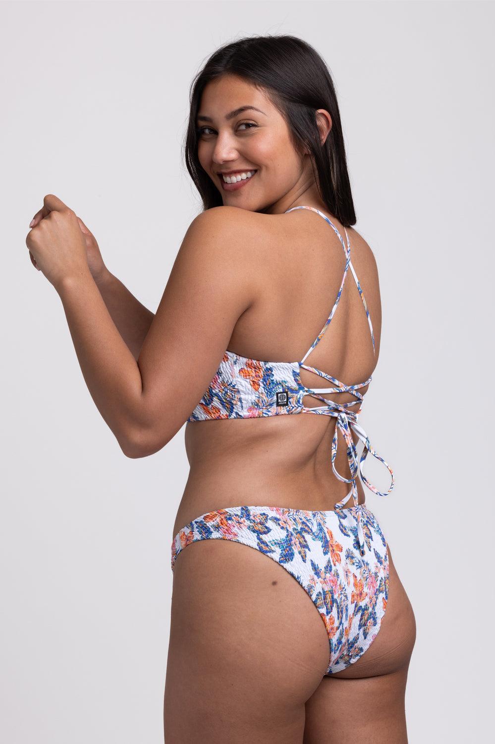 Final Sale Kelia Smocked Bikini Bottom Product Image