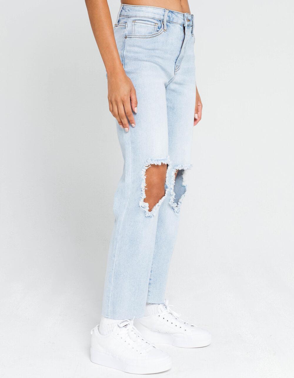 RSQ High Rise Womens Straight Leg Jeans Product Image