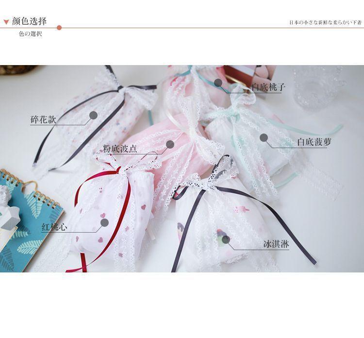 Bow Detail Panties Product Image