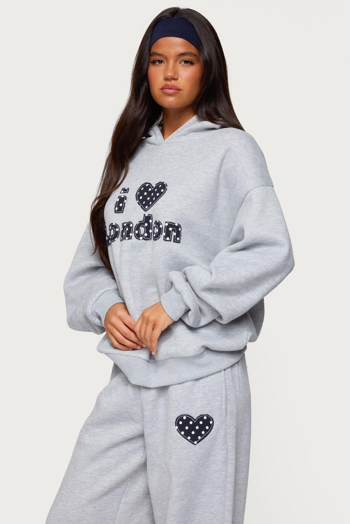 I Heart London Hoodie Product Image