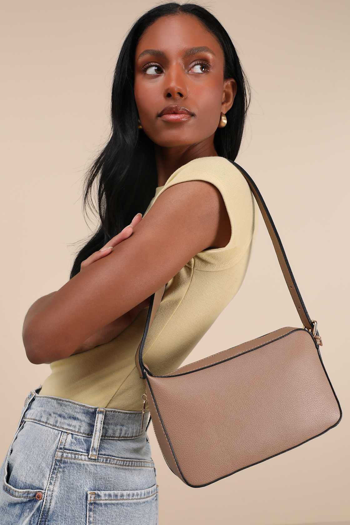 Leonora Light Brown Shoulder Bag Product Image
