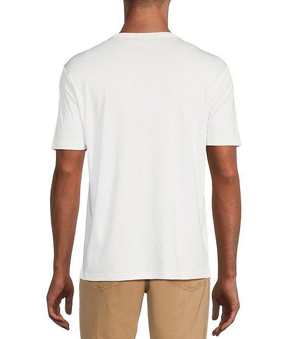 Murano Liquid Luxury Classic Fit Striped Short Sleeve T-Shirt Product Image