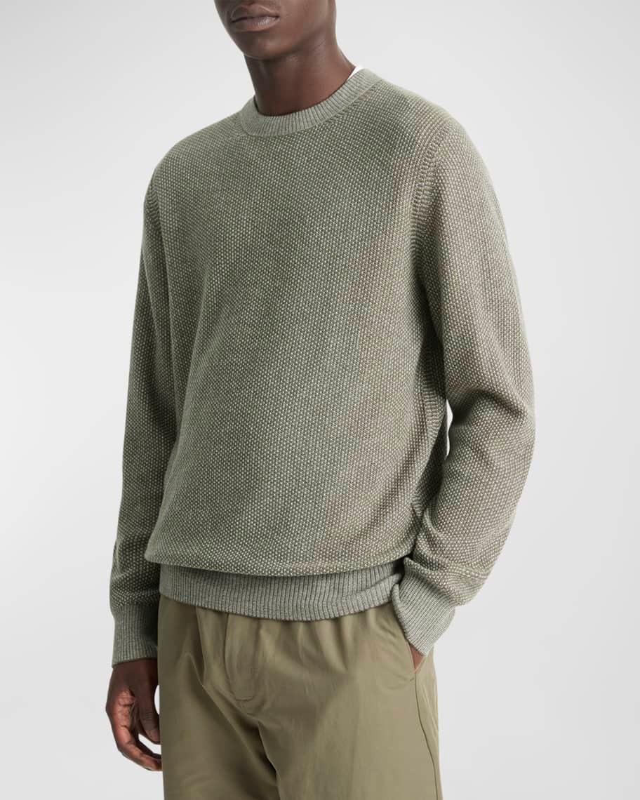 Mens Geometric Jacquard Sweater Product Image