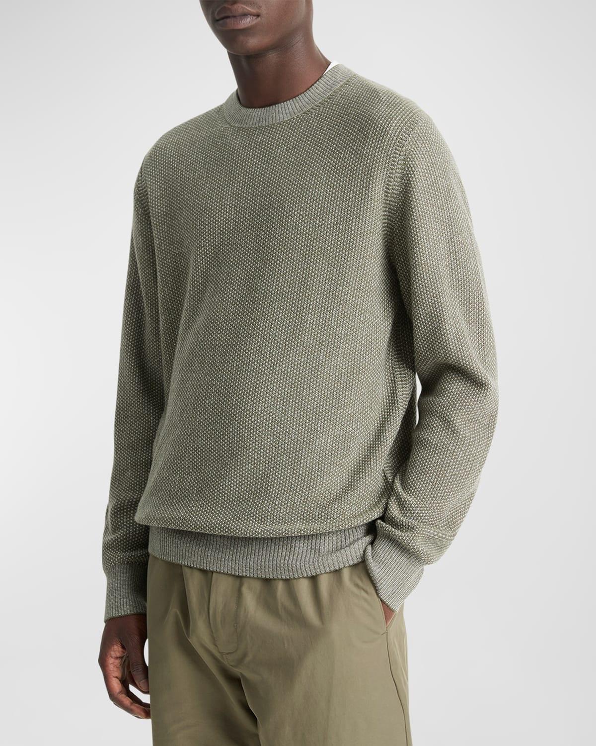 Mens Geometric Jacquard Sweater Product Image