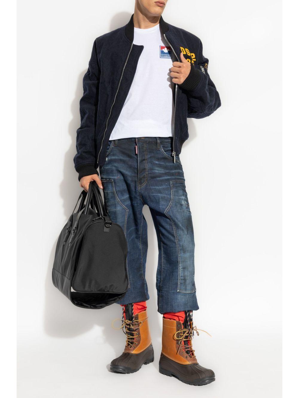 Logo-embroidered bomber jacket  Product Image