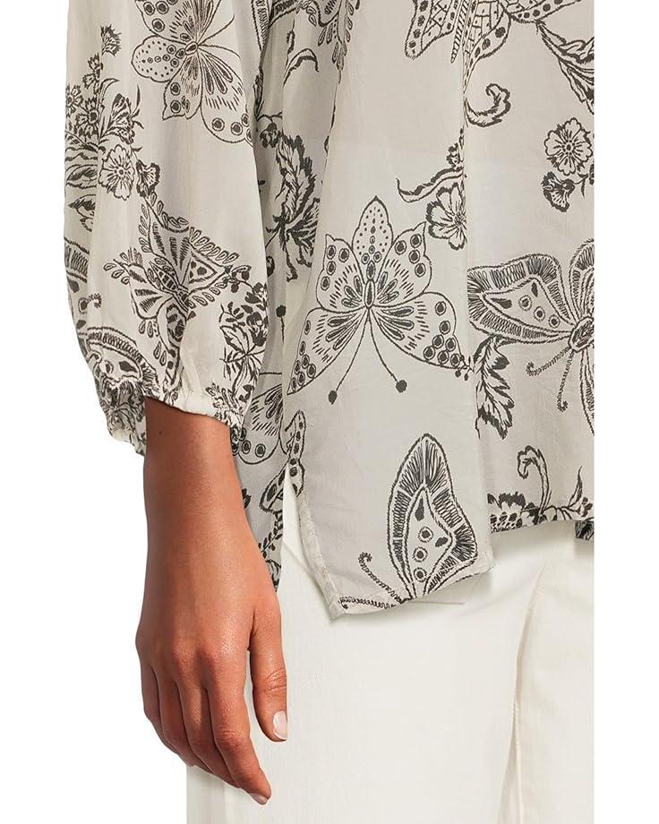 The Janie Favorite Fitted Elbow Sleeve Tee- Sydnee Product Image