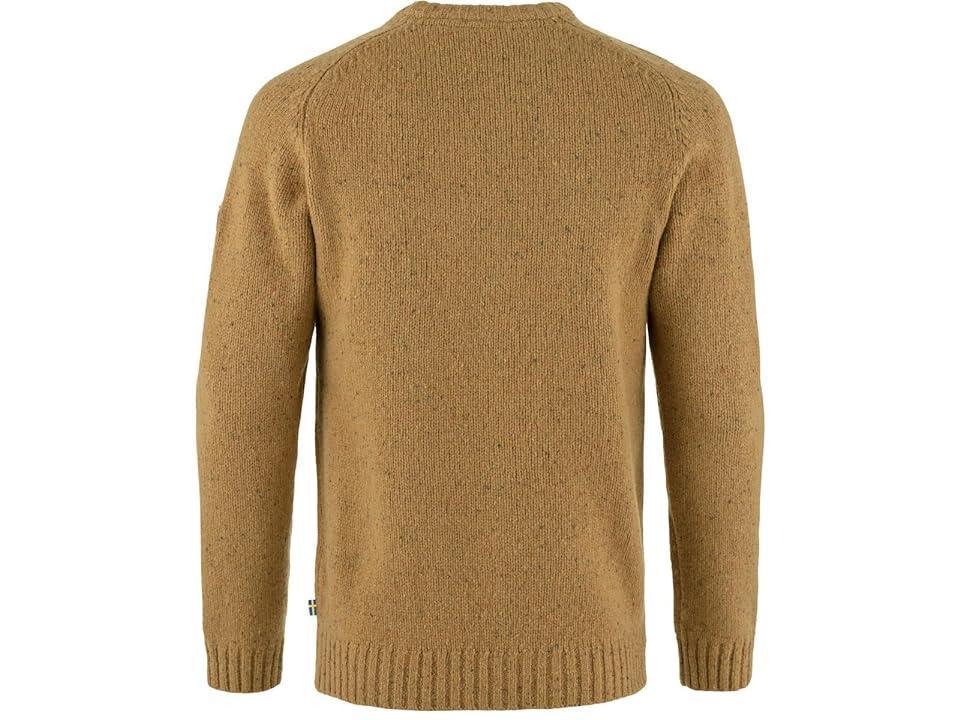 Fjallraven Lada Round Neck Sweater (Buckwheat ) Men's Clothing Product Image