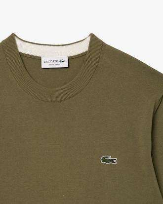 Men's Crew Neck Cotton Sweater Product Image