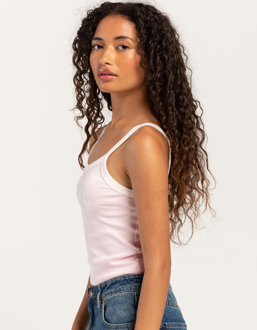 RSQ Womens 89 Tank Top - PINK Product Image