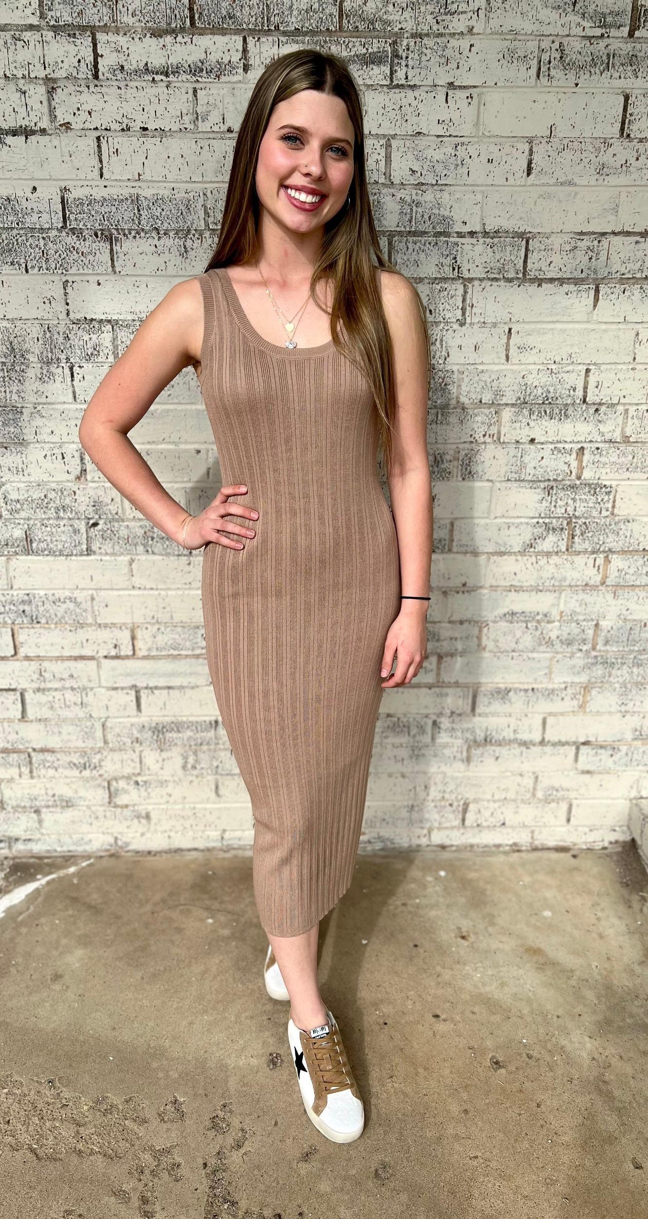 She's A Brick House Dress - 2 Colors Product Image