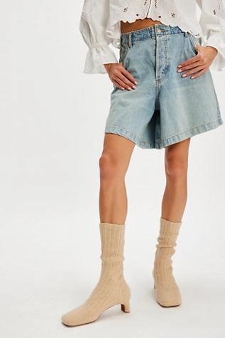 Ariana Knit Sock Boots Product Image
