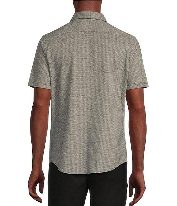 Daniel Cremieux Signature Label Solid Coat Front Pima Knit Shirt Product Image