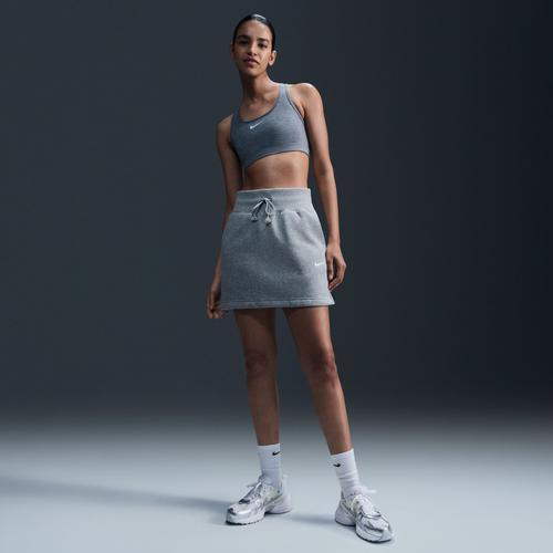 Nike Women's Swoosh Medium Support Sports Bra in White/White Size 2XL 100% Polyester/Spandex Product Image