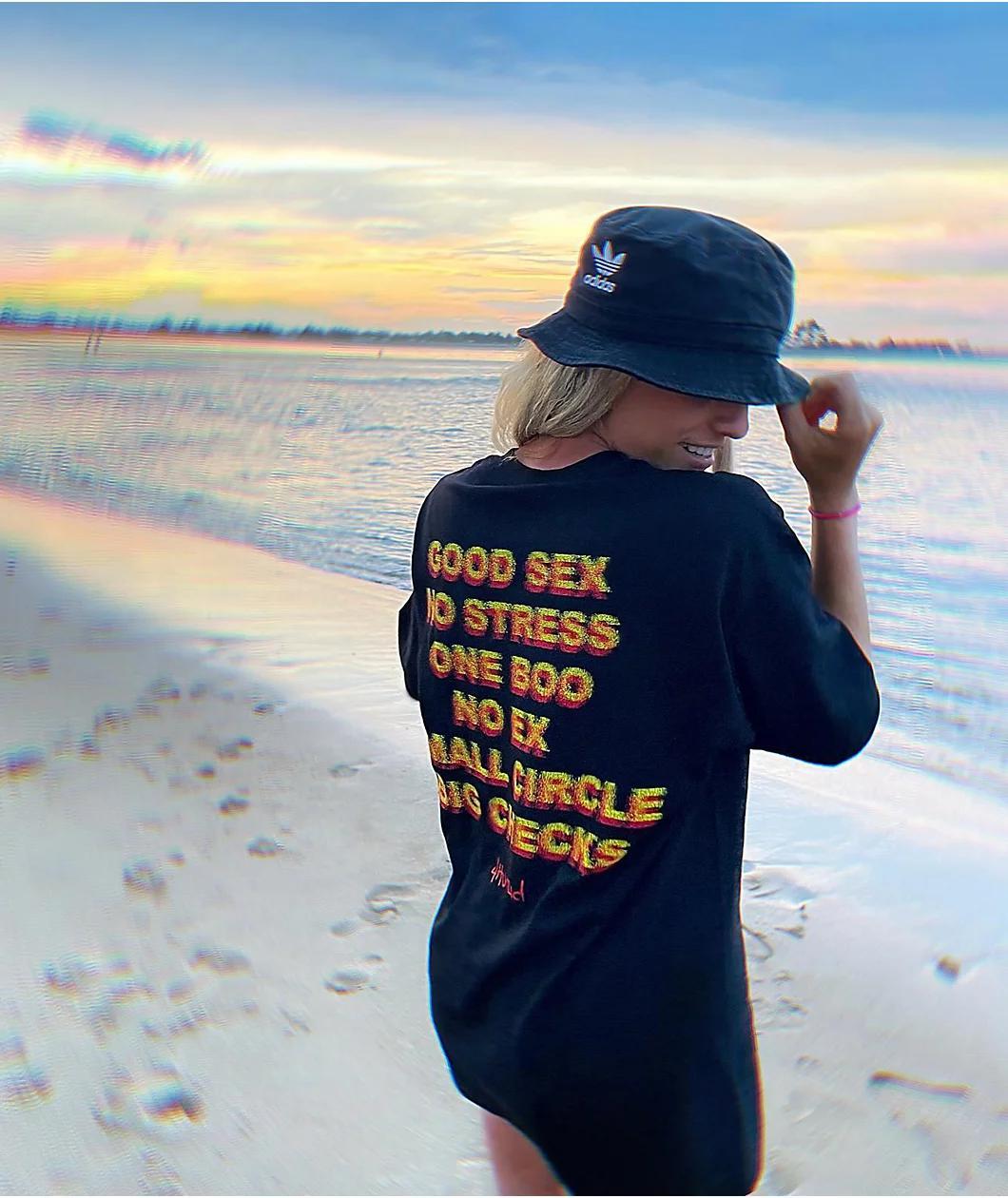 4Hunnid Good Sex Black T-Shirt Product Image