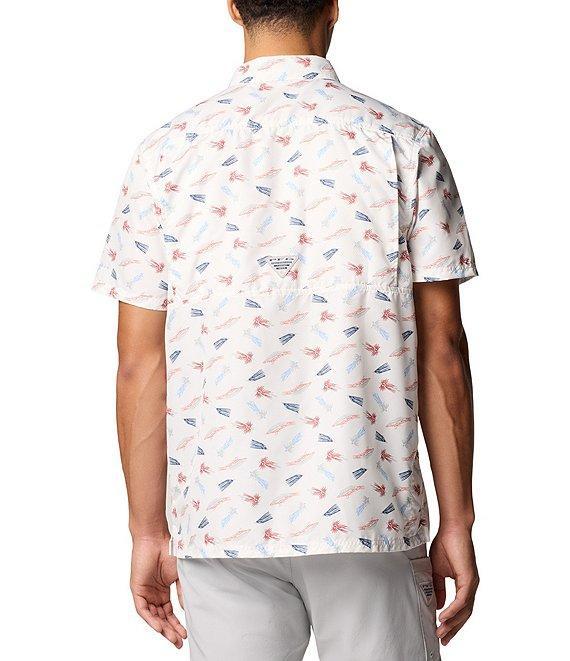 Columbia PFG Super Slack Tide Short-Sleeve Printed Woven Shirt Product Image