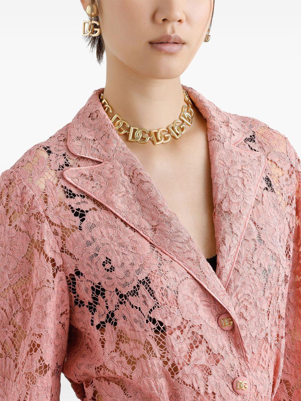 floral-lace shirt Product Image