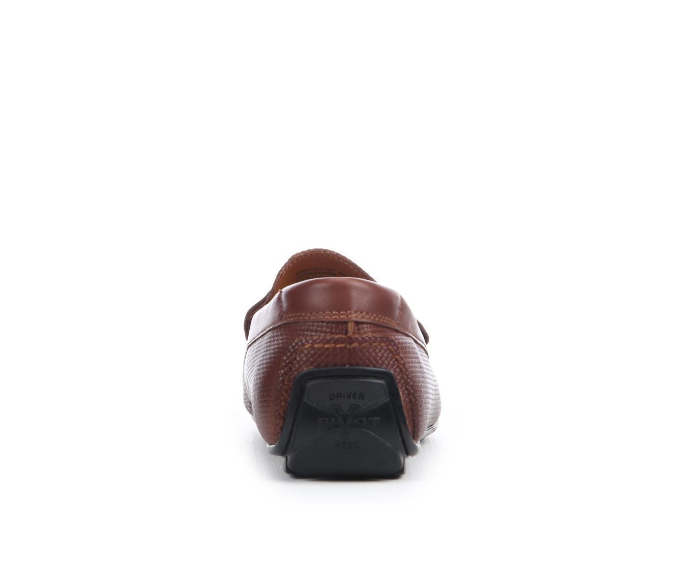 Men's Florsheim Motor Moc Toe Penny Driver Dress Loafers Product Image