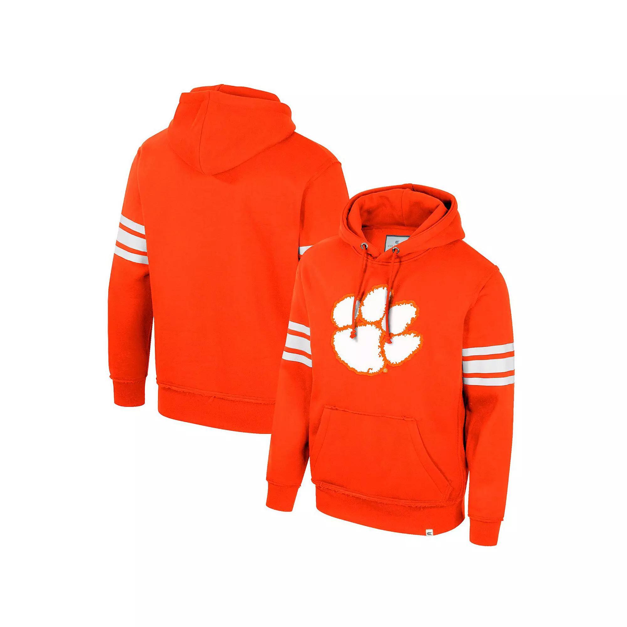 Men's Colosseum Navy Auburn Tigers Saluting Pullover Hoodie, Size: XL, Blue Product Image