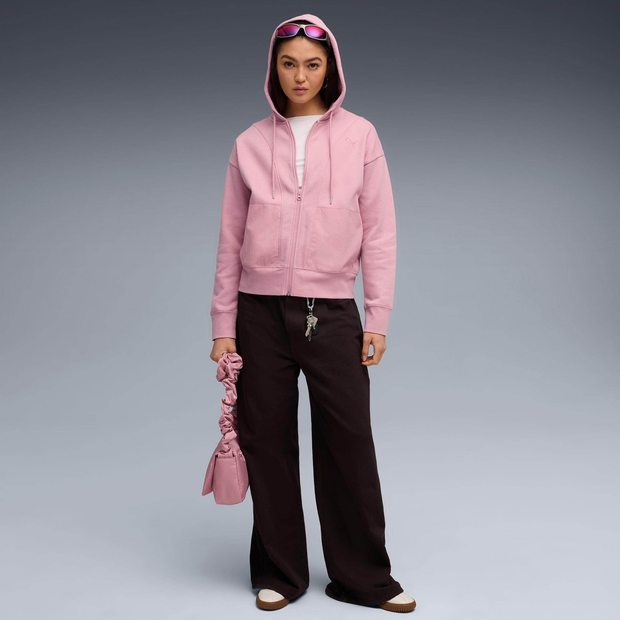 HER Relaxed Full-Zip Hoodie Women Product Image