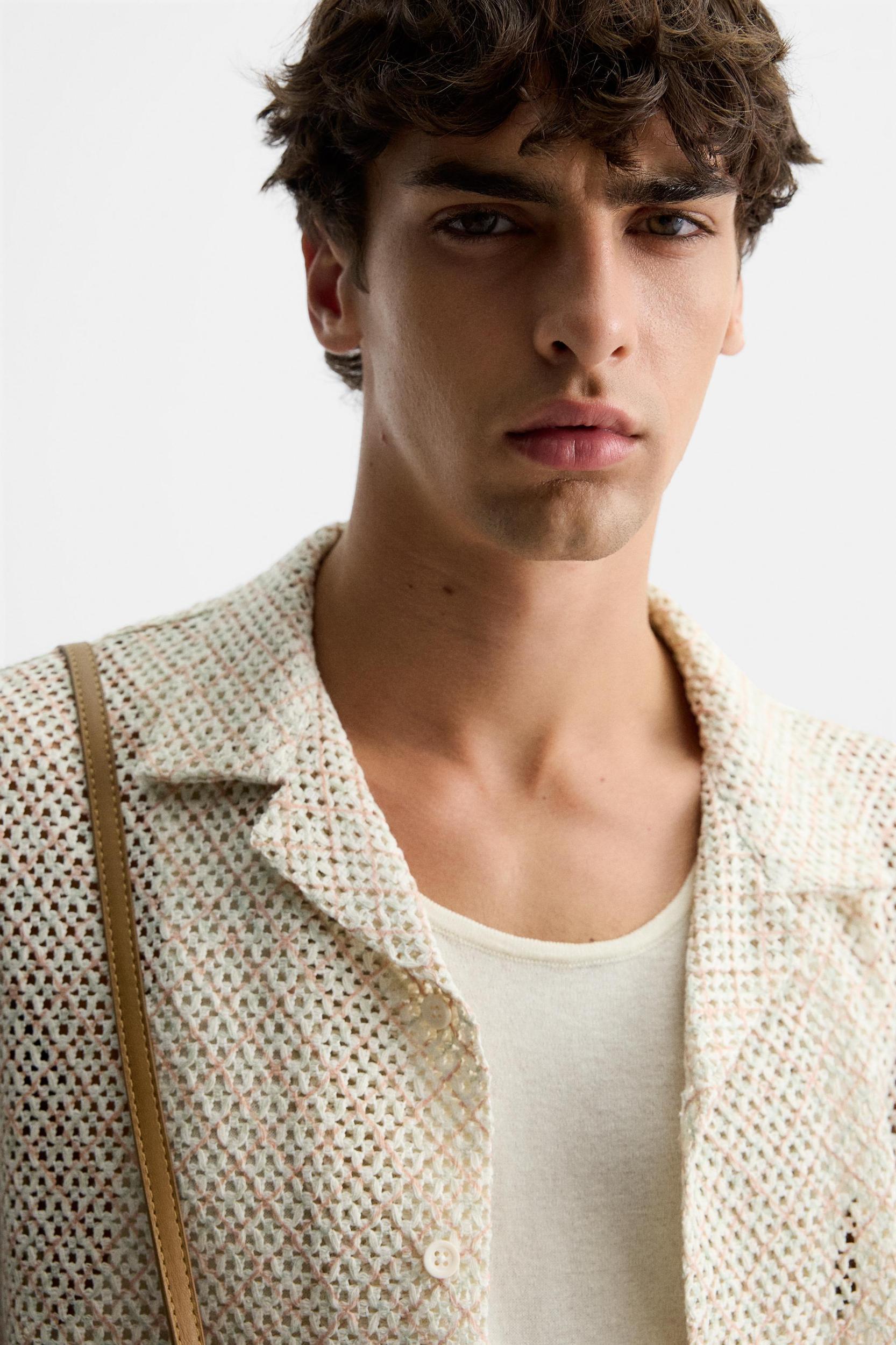 TEXTURED WEAVE SHIRT Product Image