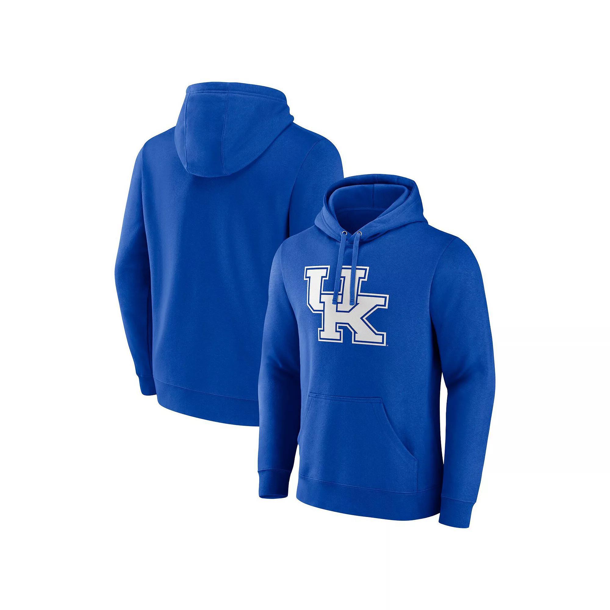 Men's Fanatics Royal Kentucky Wildcats Fleece Pullover Hoodie, Size: 2XL, Blue Product Image