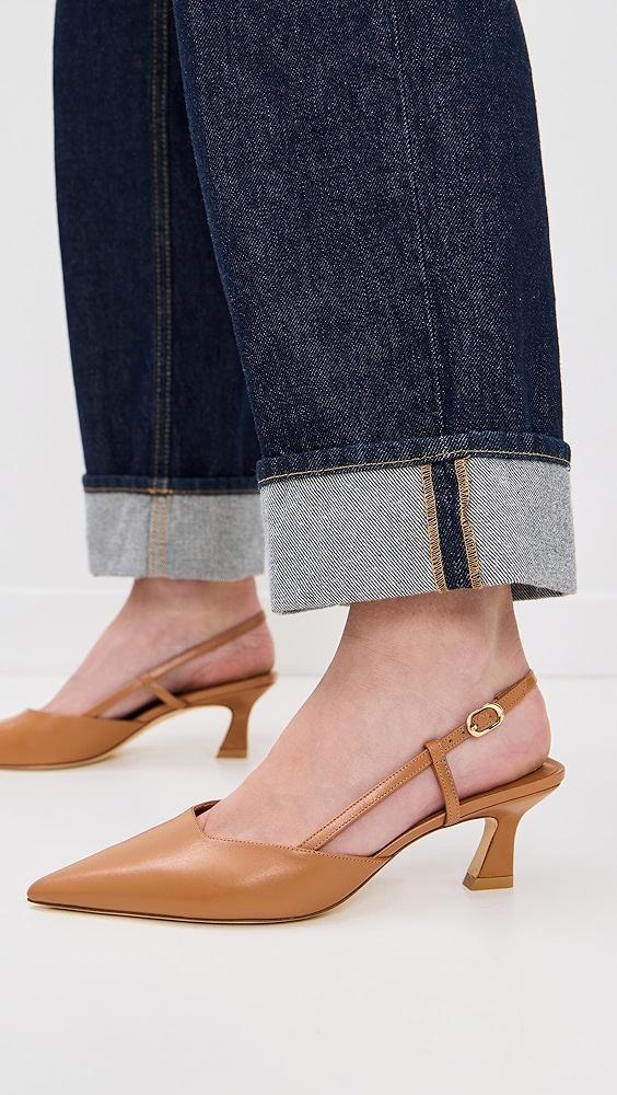 Stuart Weitzman Vinnie Slingback Heels 50mm | Shopbop Product Image