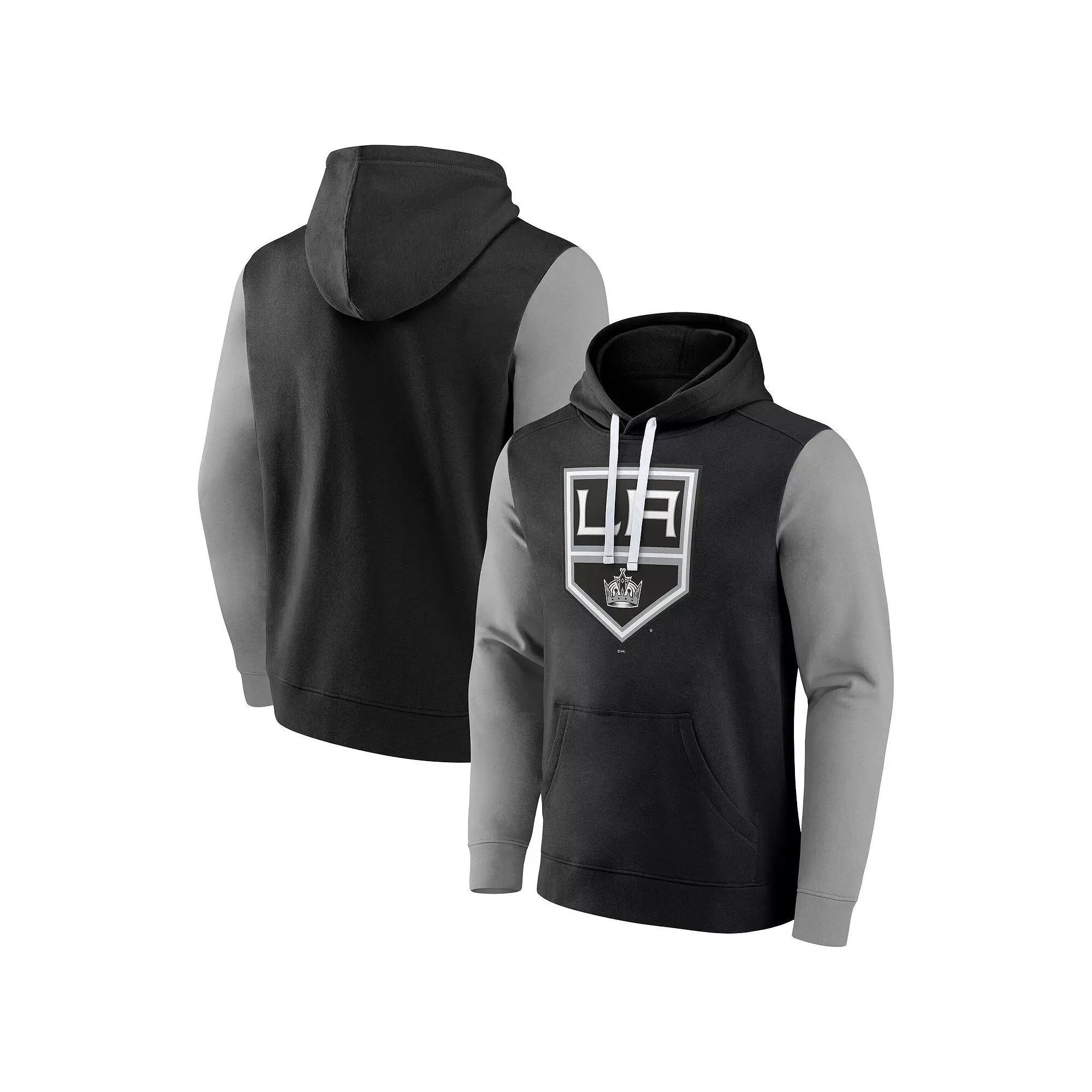 Men's Fanatics  Black Los Angeles Kings Team Pullover Hoodie, Size: XL, Kgs Black Product Image