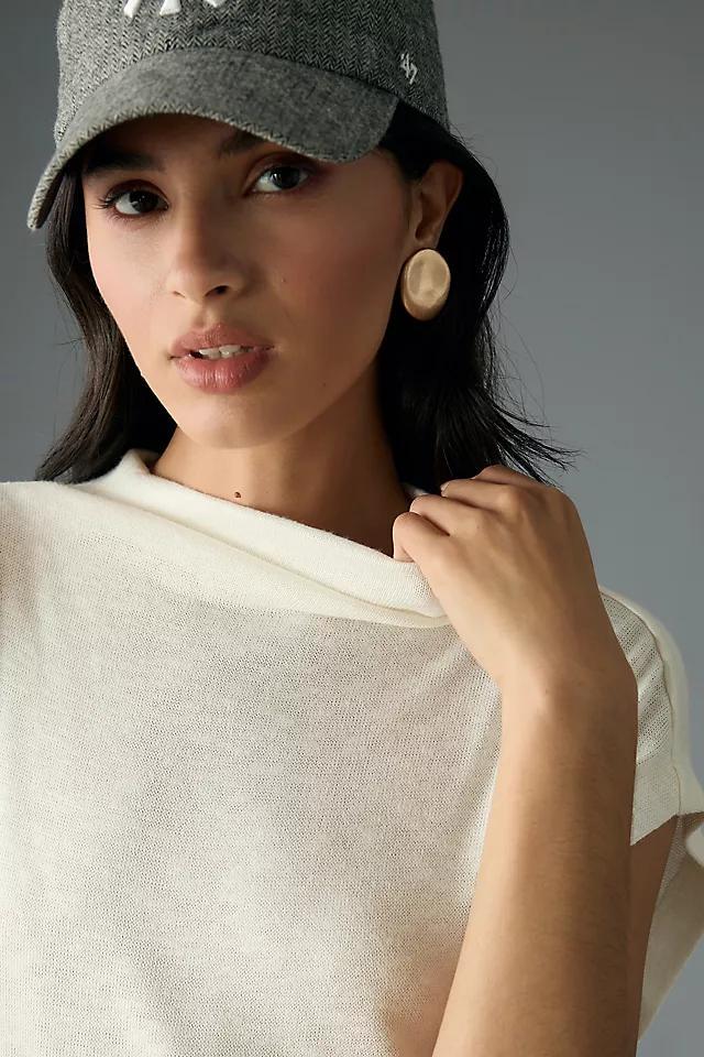 By Anthropologie Sleeveless Funnel-Neck Top Product Image