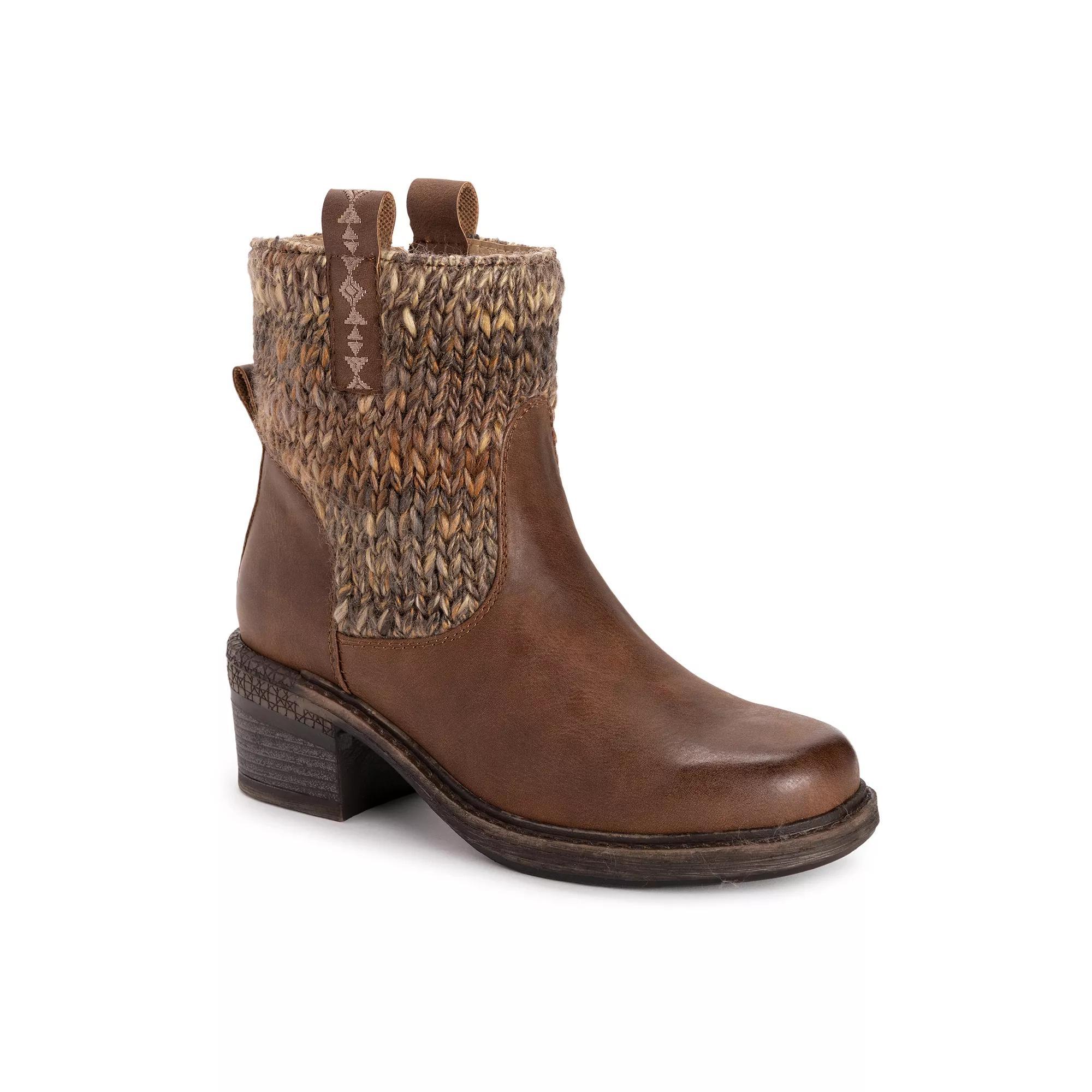 MUK LUKS Arya Arlene Women's Ankle Boots, Size: 9, Brown Ombre Product Image