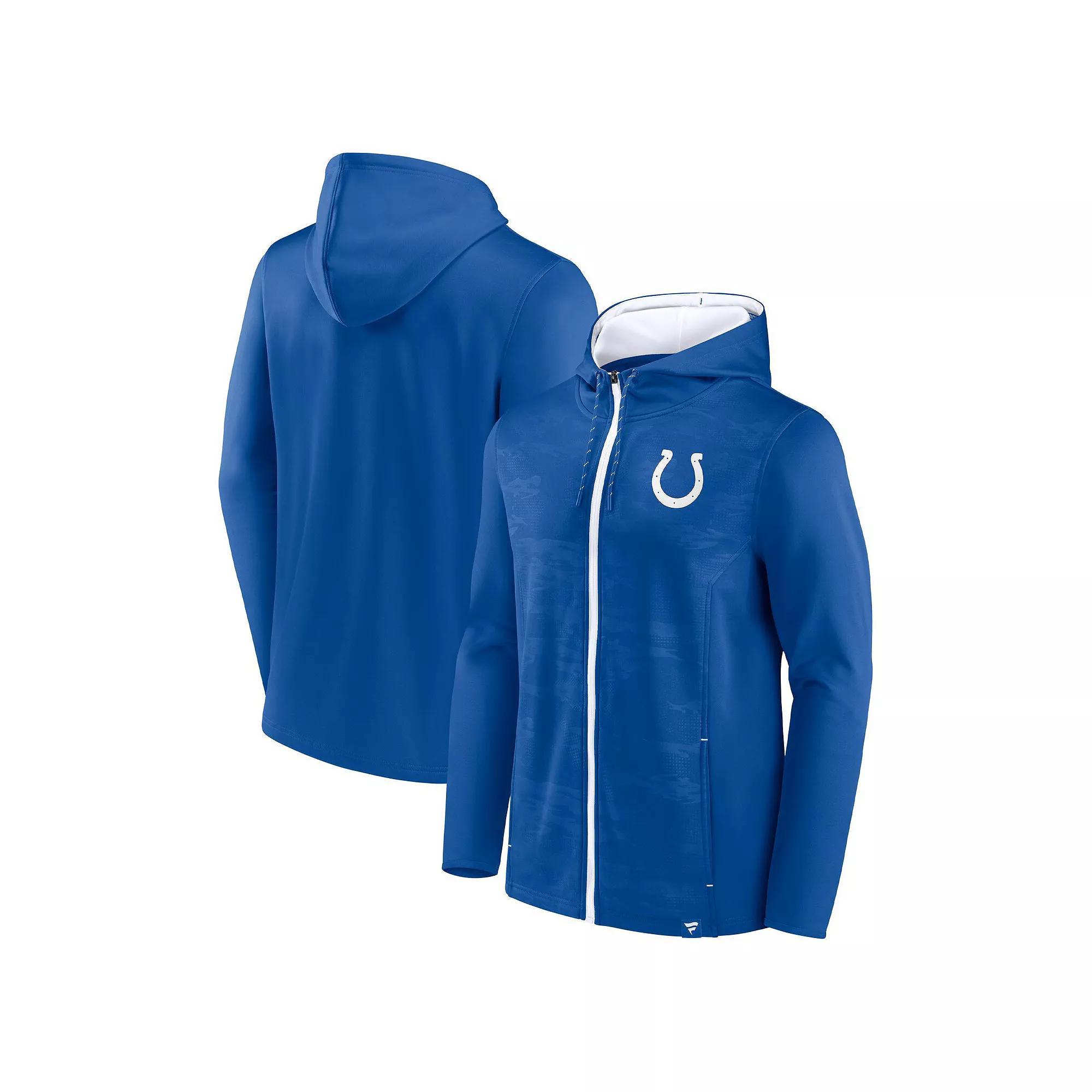 Men's Fanatics Navy Cal Bears Ball Carrier Full-Zip Hoodie, Size: 2XL, Blue Product Image