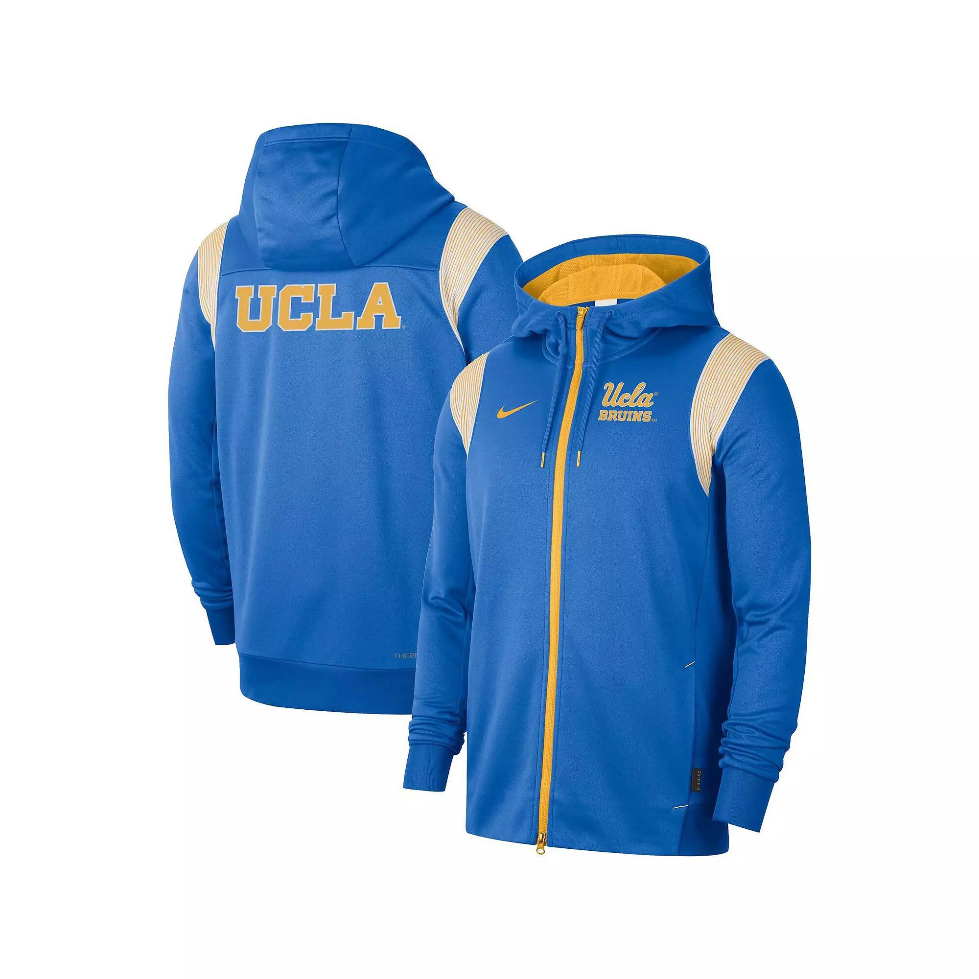 Men's Nike Royal Florida Gators Sideline Lockup Performance Full-Zip Hoodie Jacket, Size: XL, Blue Product Image