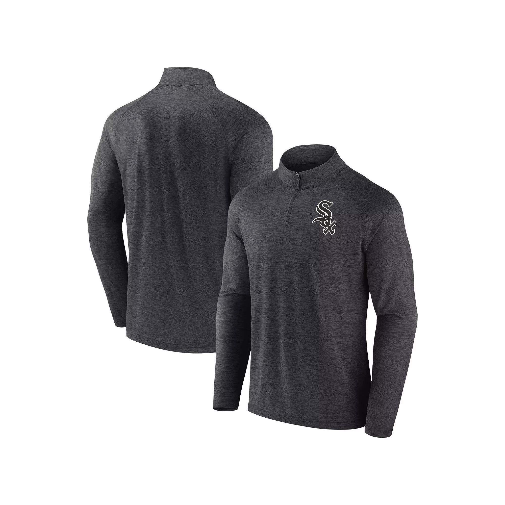 Men's Profile Navy Boston Red Sox Big & Tall Raglan Quarter-Zip Top, Size: 2XB, Blue Product Image
