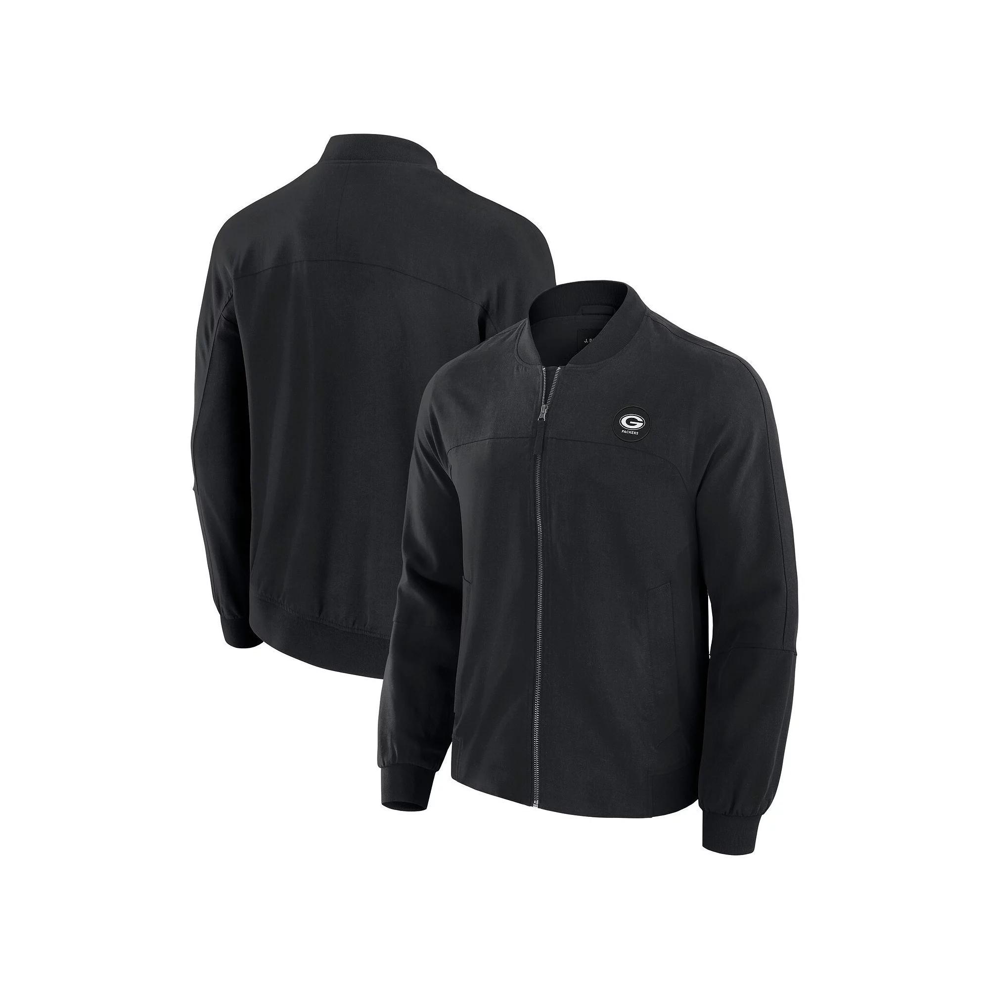 Men's J. Palmer Black Kansas City Chiefs Lightweight Cover-4 Full-Zip Jacket, Size: 3XL Product Image