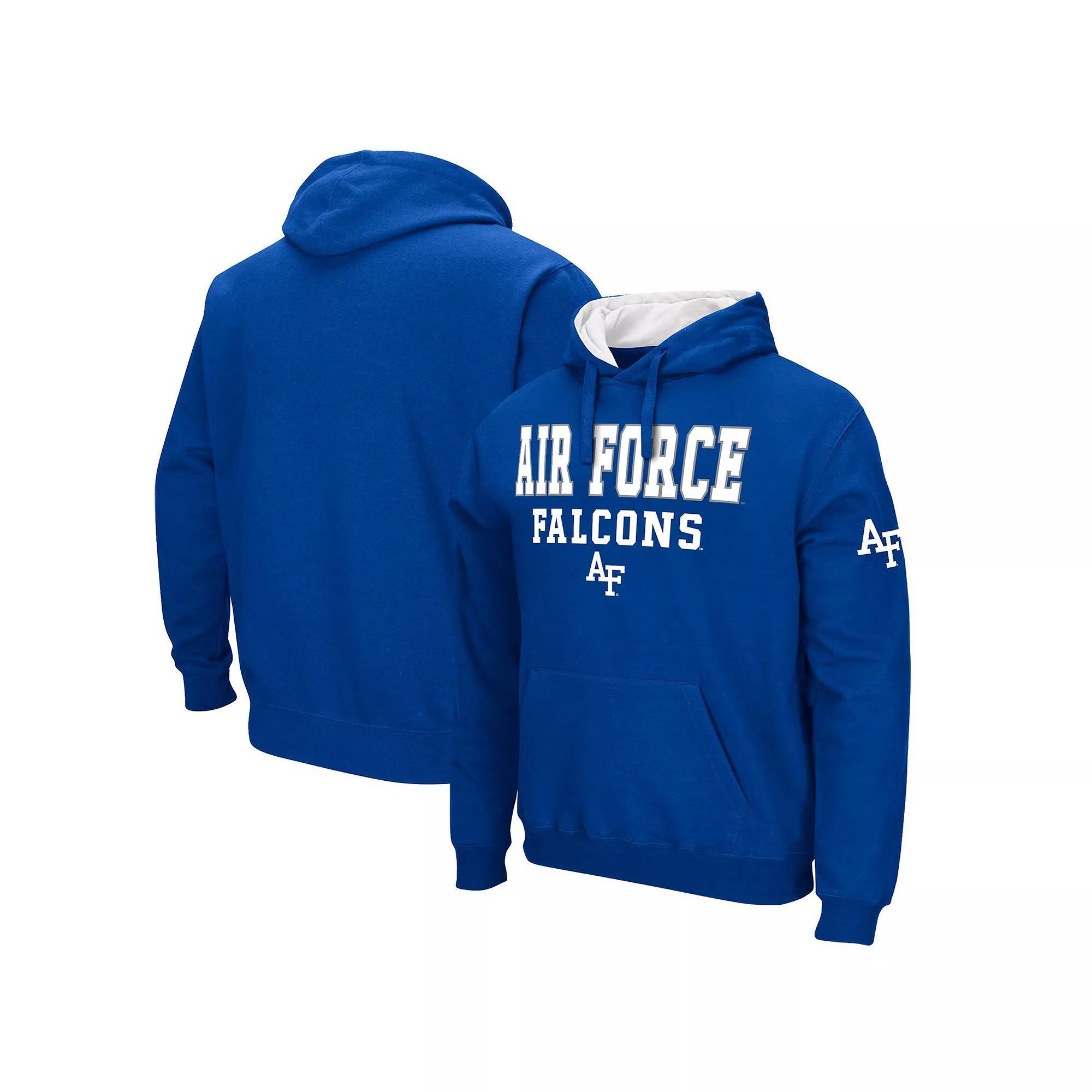 Mens Colosseum Royal Air Force Falcons Sunrise Pullover Hoodie Product Image
