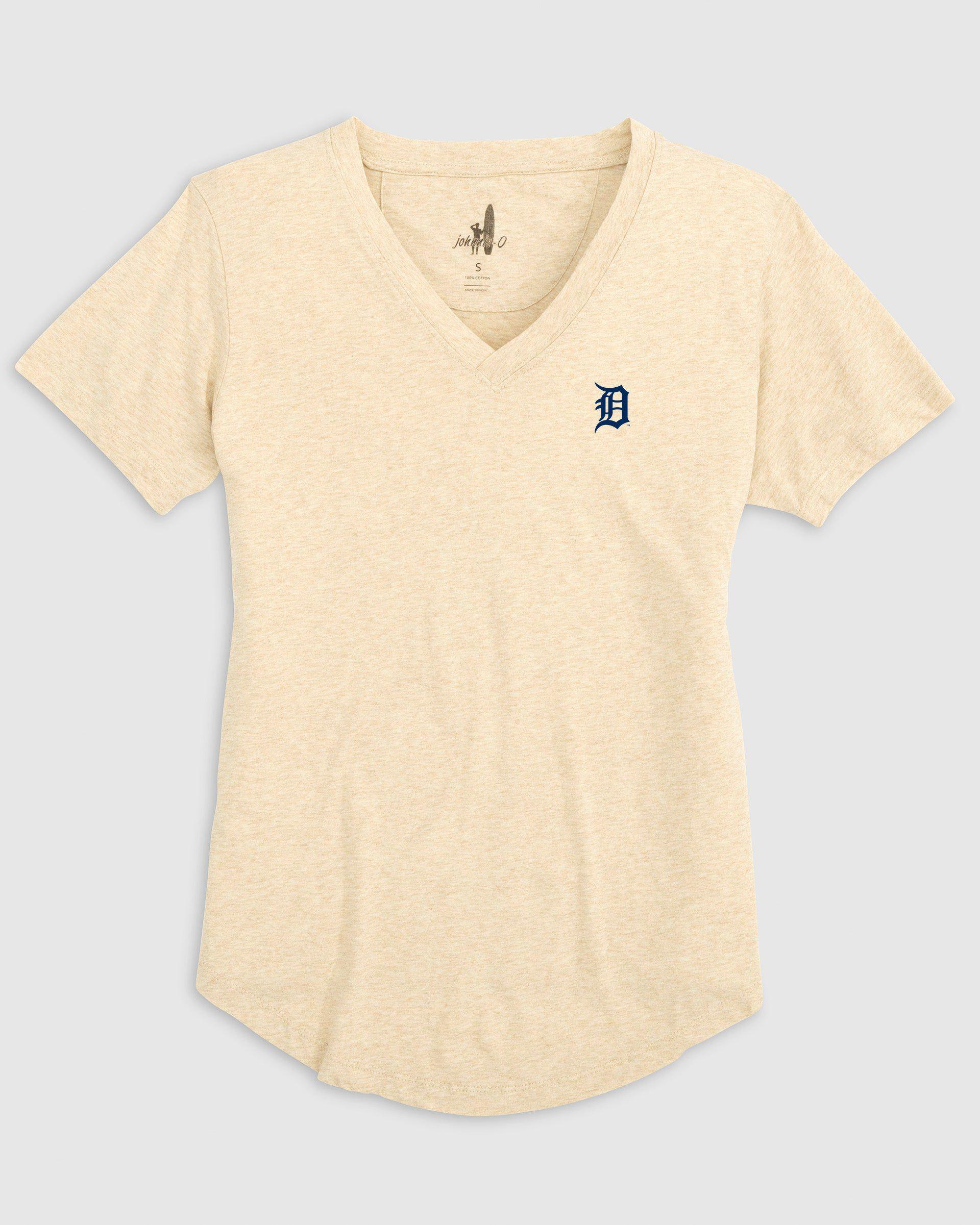 Women's Cincinnati Reds Merediths V-Neck T-Shirt Female Product Image