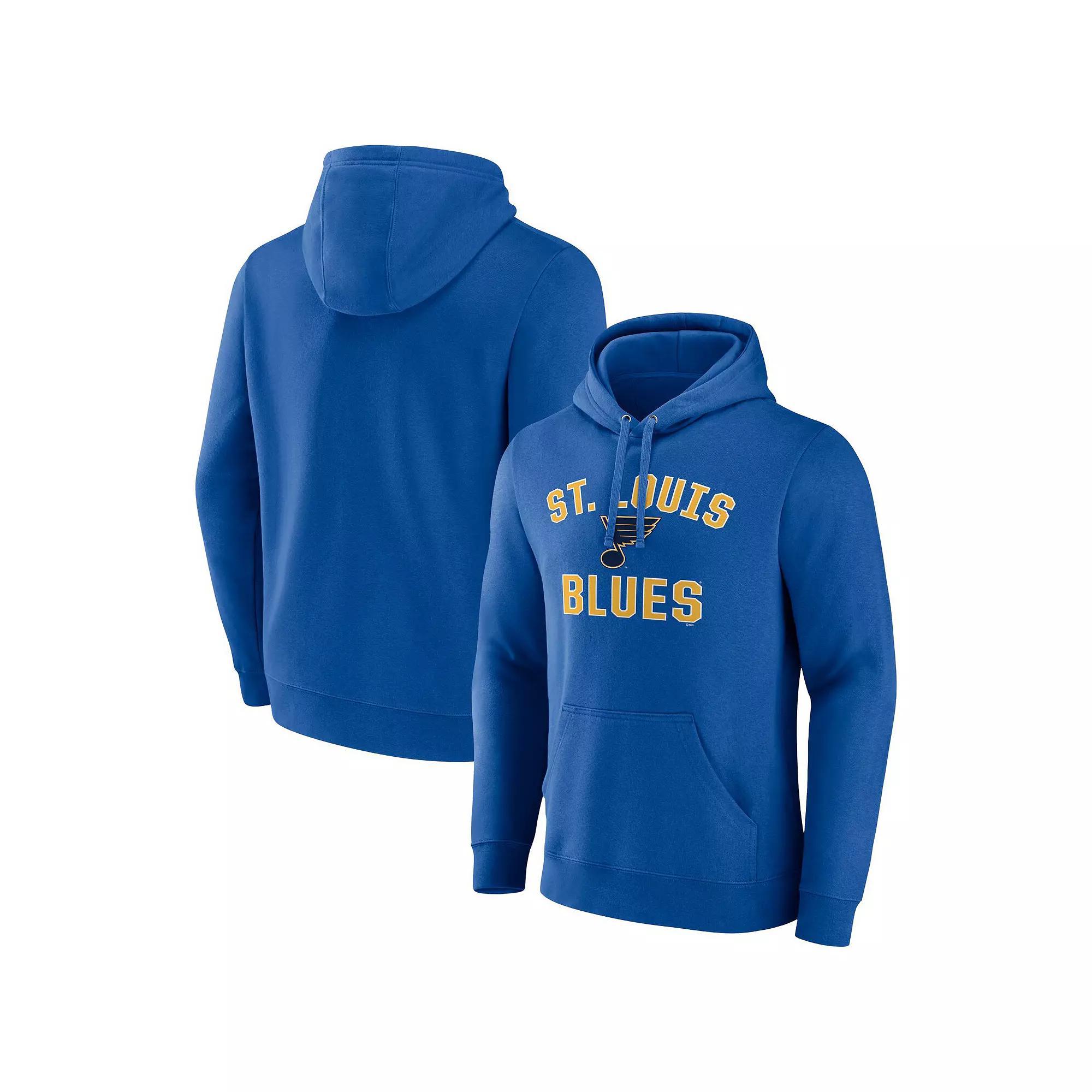 Men's Fanatics Black Pittsburgh Penguins Victory Arch Pullover Hoodie, Size: Medium Product Image