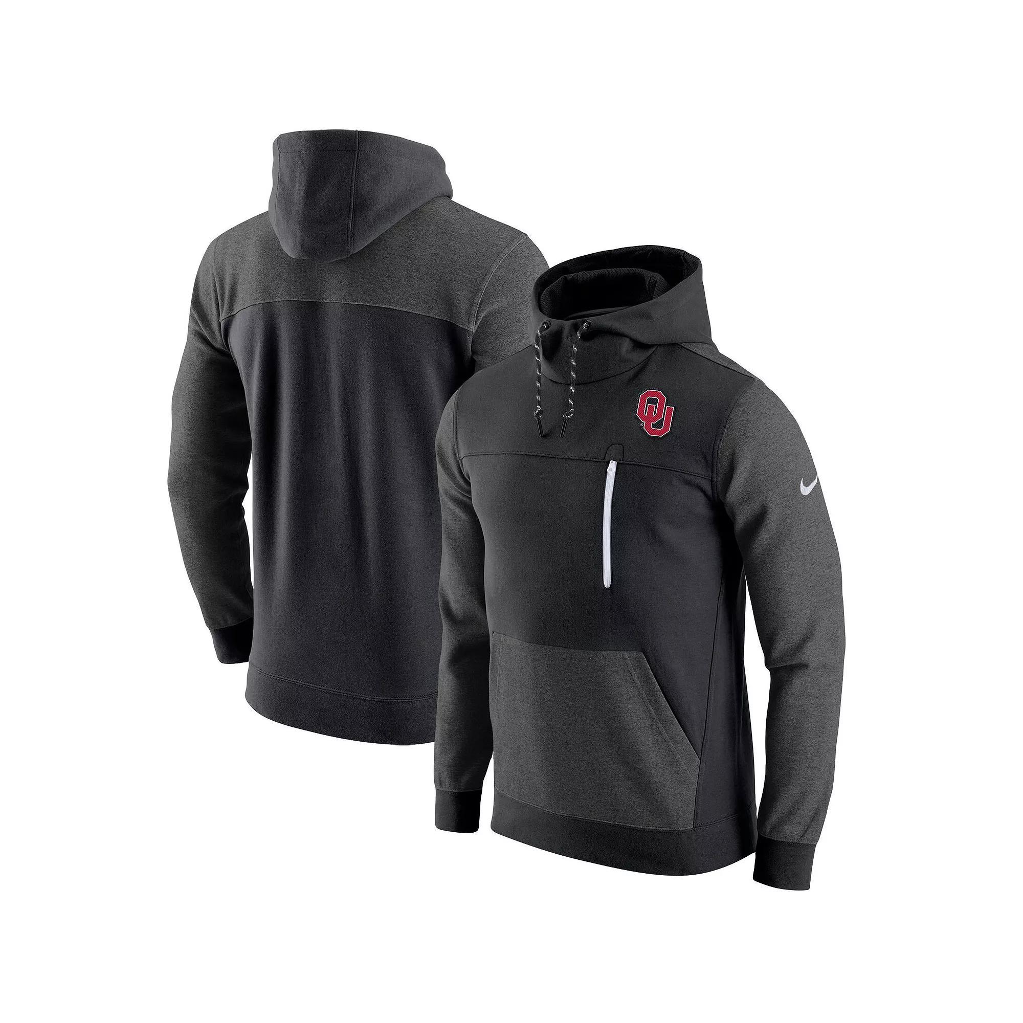 Men's Nike Black Oklahoma Sooners AV-15 2.0 Pullover Hoodie, Size: Small Product Image
