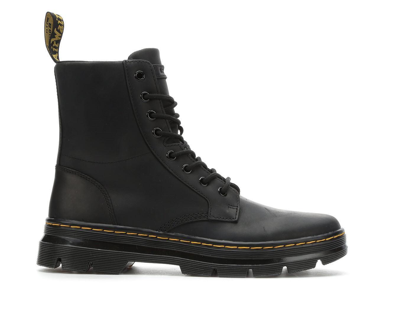 Men's Dr. Martens Combs Leather Combat Boots Product Image