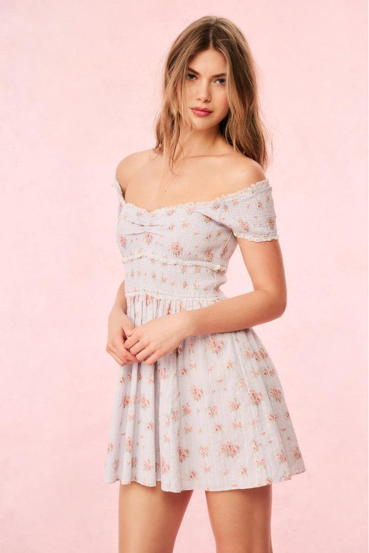 Siona Dress - SKYLIGHT BLUE Product Image