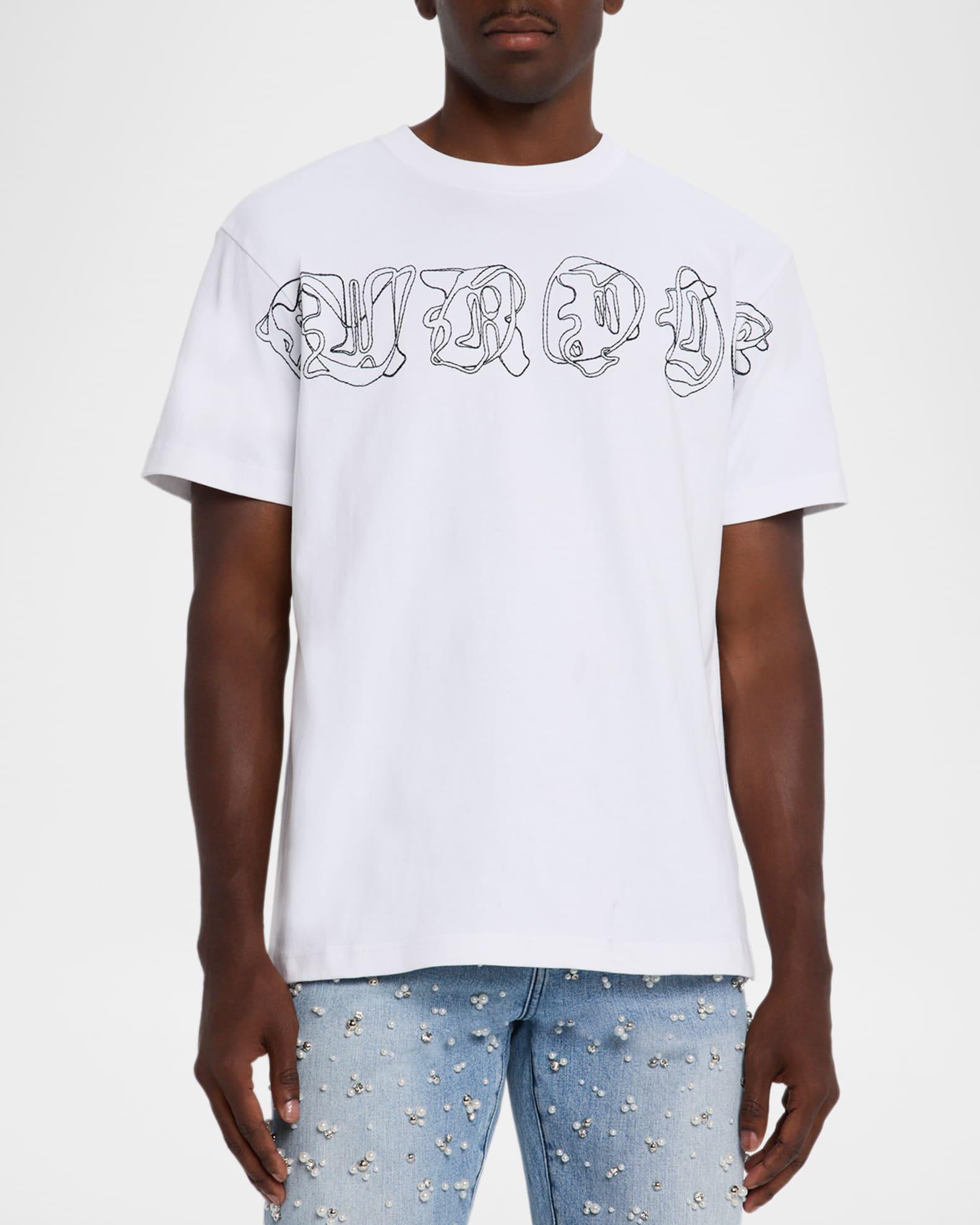 Men's Stitched Logo Graphic T-Shirt Product Image