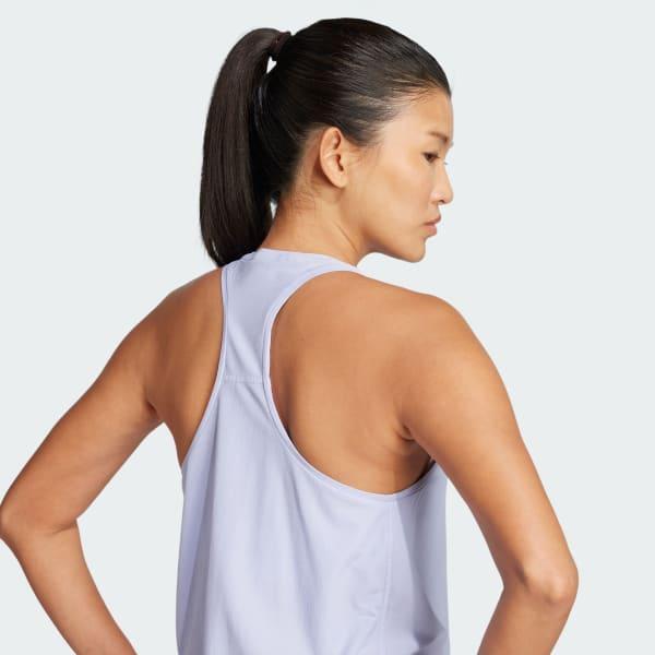 adidas Own The Run Tank Top Violet Tone XS Womens Product Image