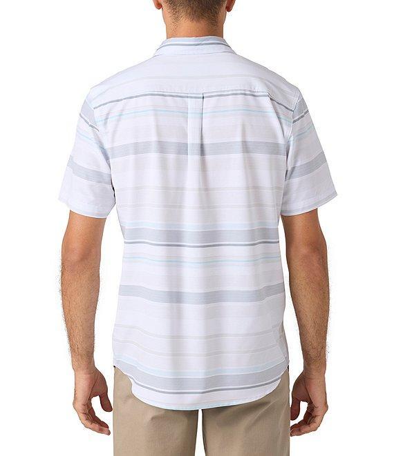 O'Neill TRVLR UPF Traverse Relaxed Fit Short Sleeve Striped Woven Shirt Product Image