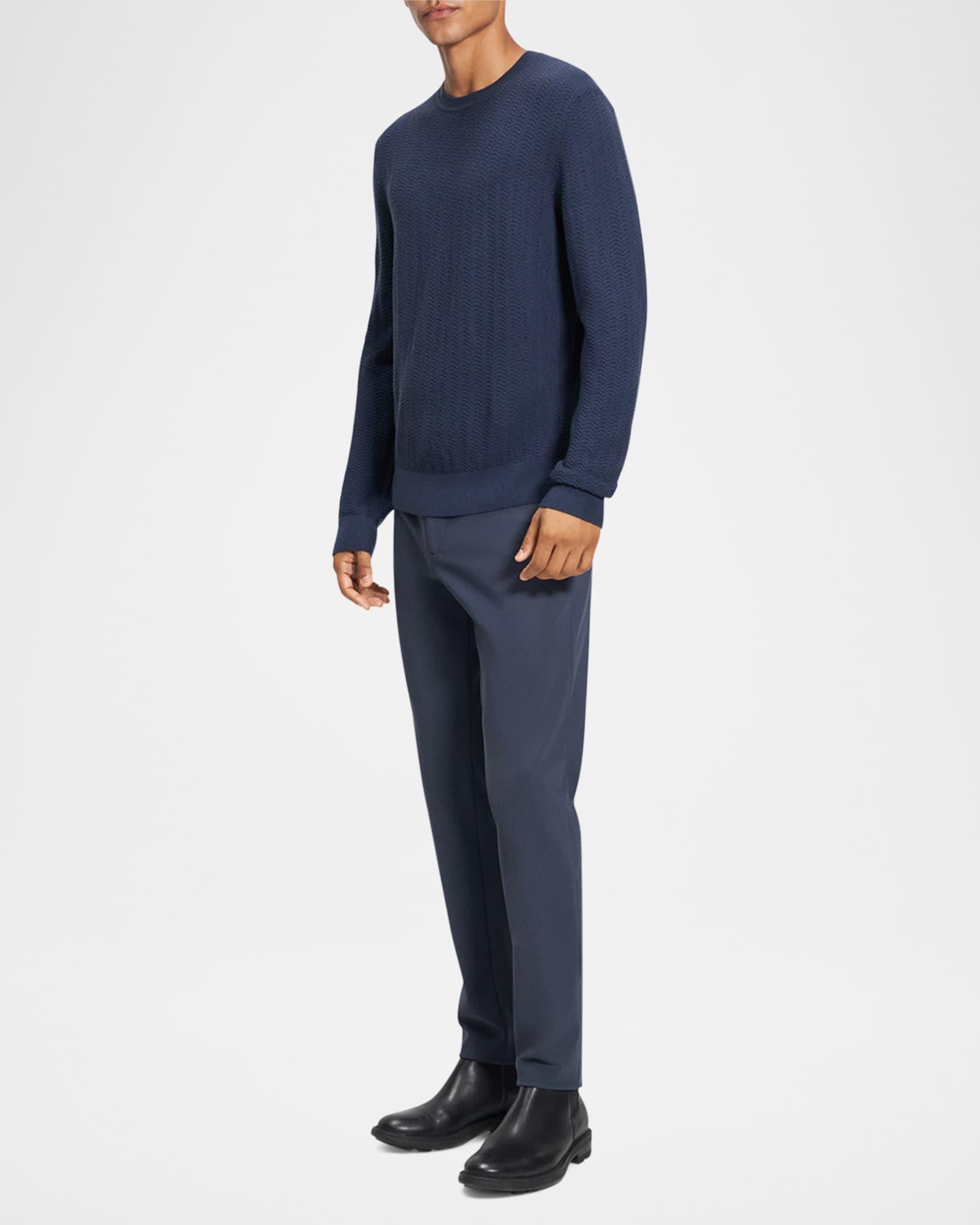 Men's Merino Wool Crewneck Sweater Product Image