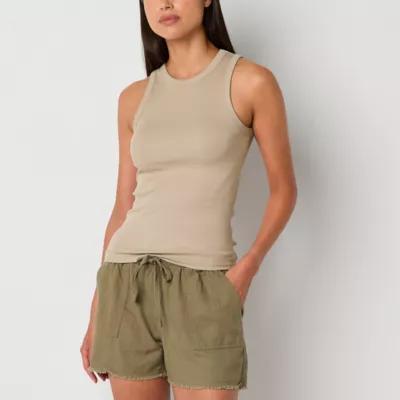 a.n.a Womens High Neck Sleeveless Tank Top Product Image