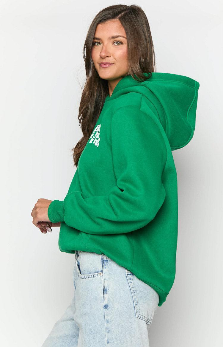 Beginning Green Snuggle Bubble Hoodie Product Image