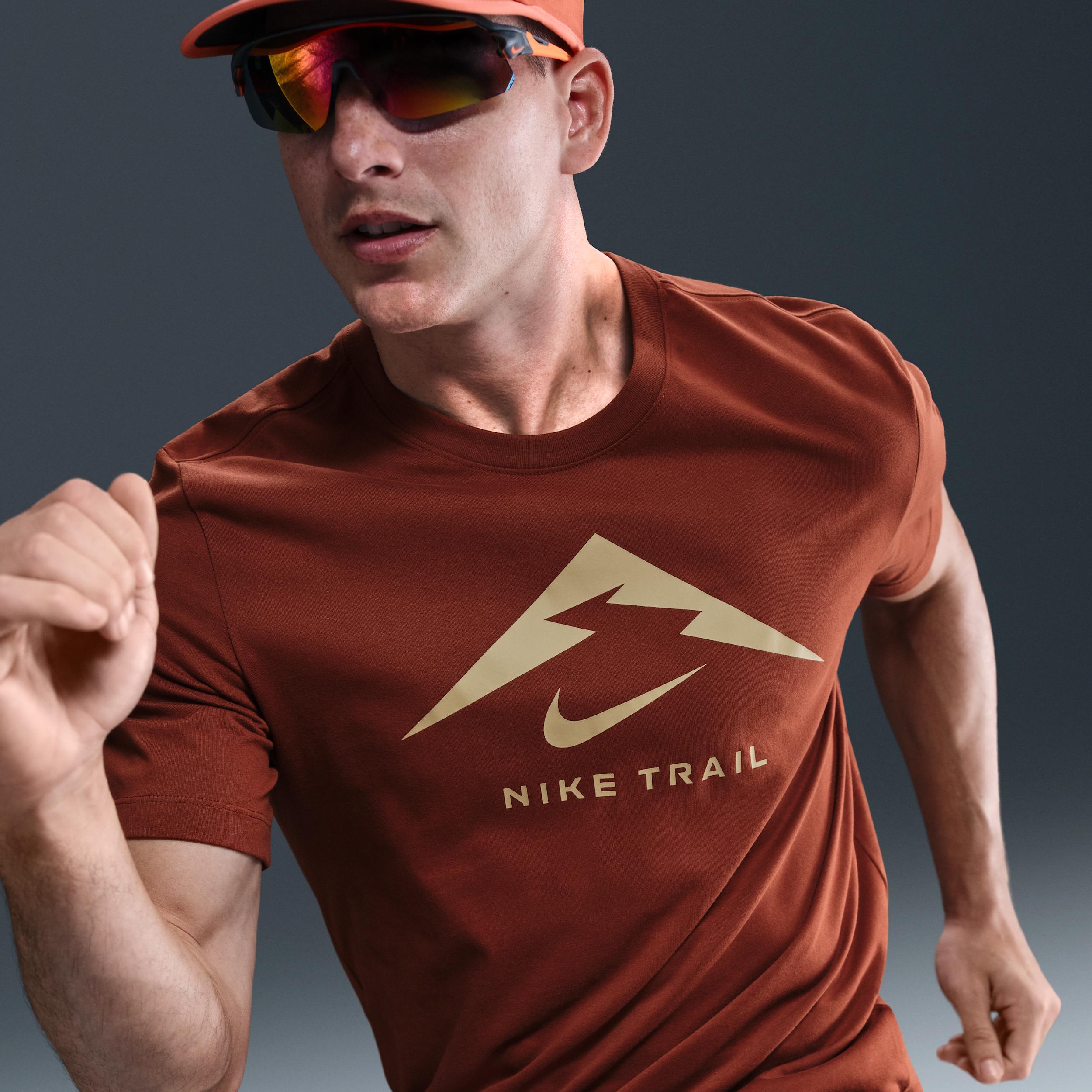 Nike Men's Dri-FIT Trail Running T-Shirt Product Image