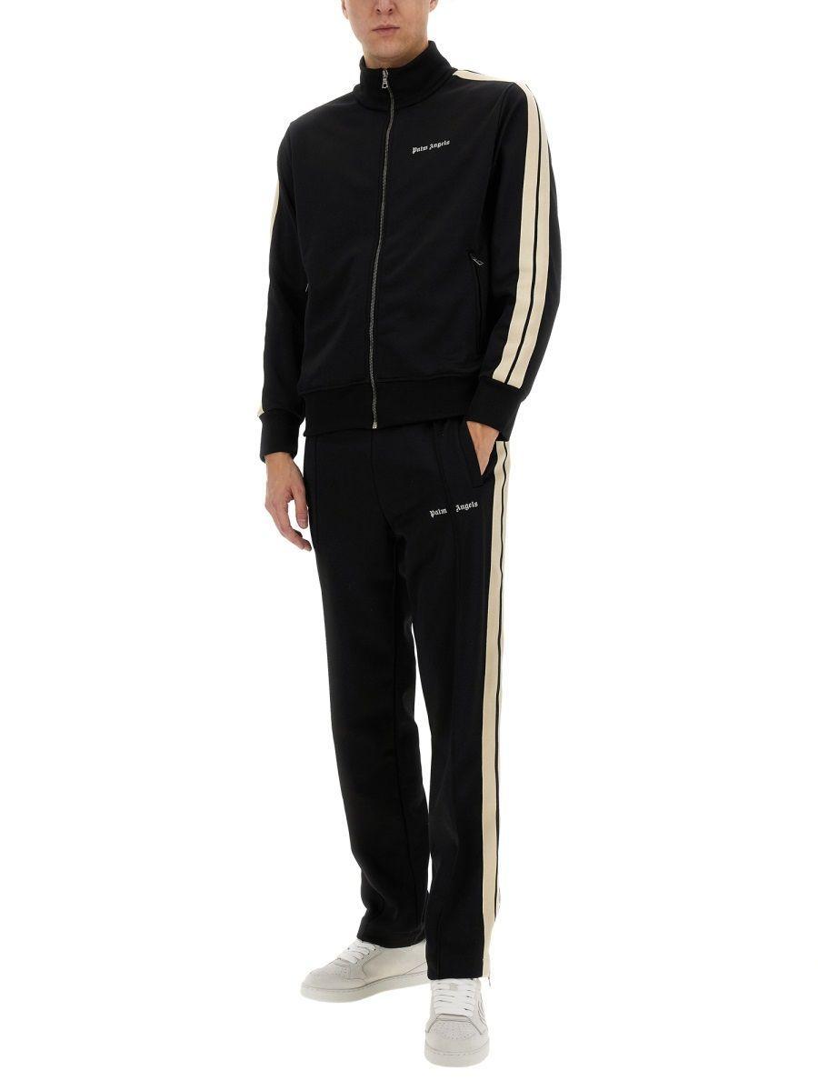logo-embroidered sport jacket Product Image