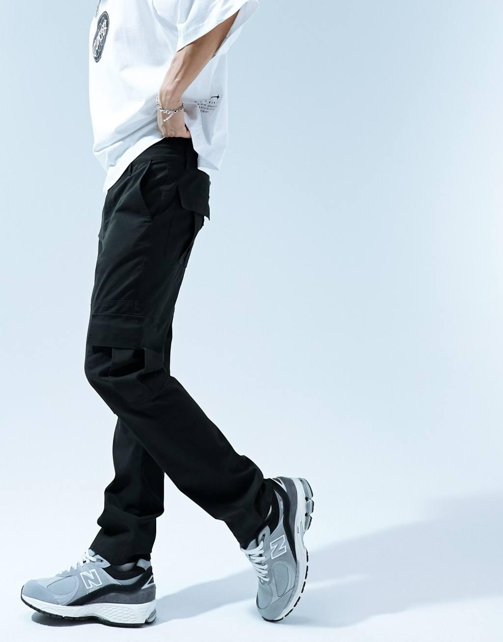 ASOS DESIGN slim cargo pants Product Image