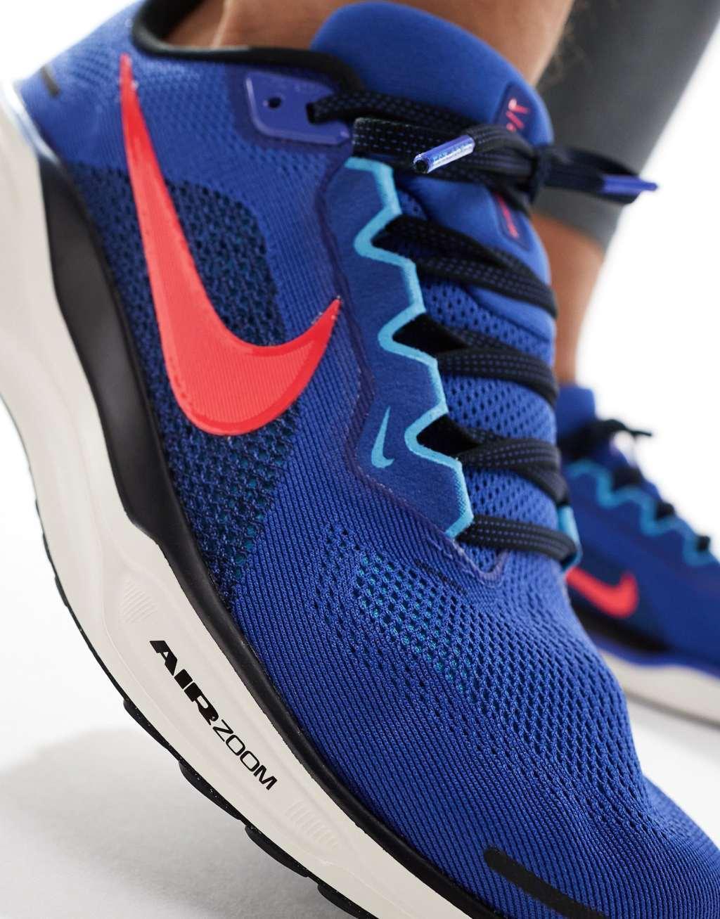 Nike Running Air Zoom Pegasus 41 sneakers in blue Product Image